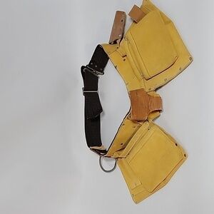 Custom Leathercraft Professional Tool Pouch, Genuine Leather, Made in America